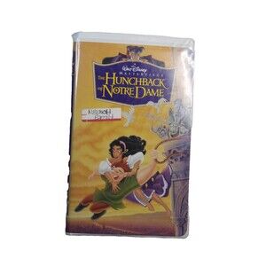 The Hunchback of Notre Dame (VHS, 1997) Disney Clamshell